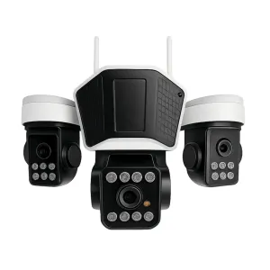 دوربین مداربسته سه لنز سیم‌کارتی اوکم Okam Pro TL3 Three-Lens 4G SIM Card Camera